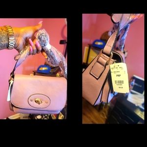 Small, light Purple purse